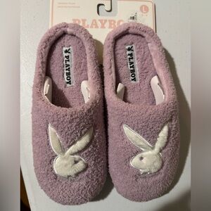 PLAYBOY Lavender memory foam Slippers